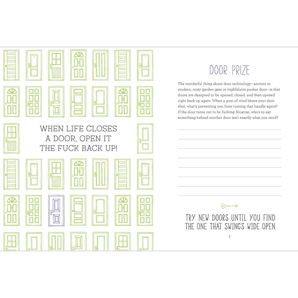 Find Your F*cking Happy: A Journal to Help Pave the Way for Positive Sh*t Ahead - Books