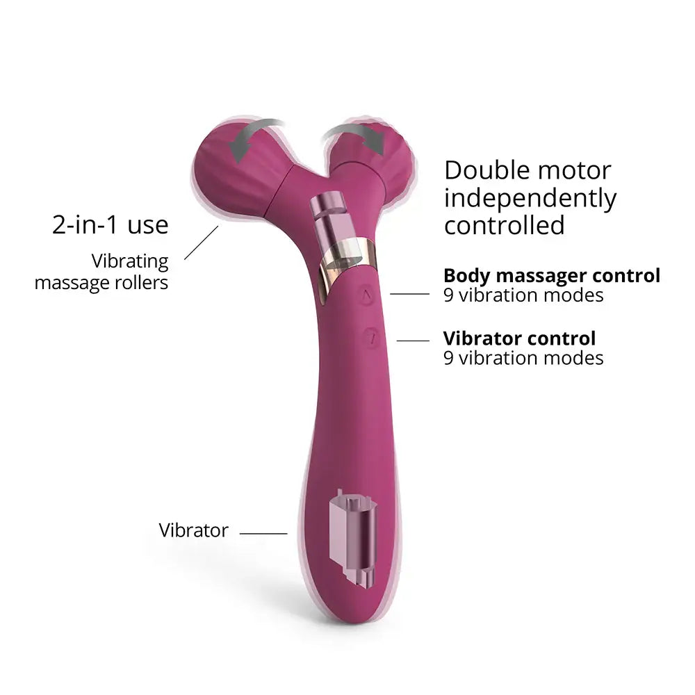 Fireball Forked Vibrator