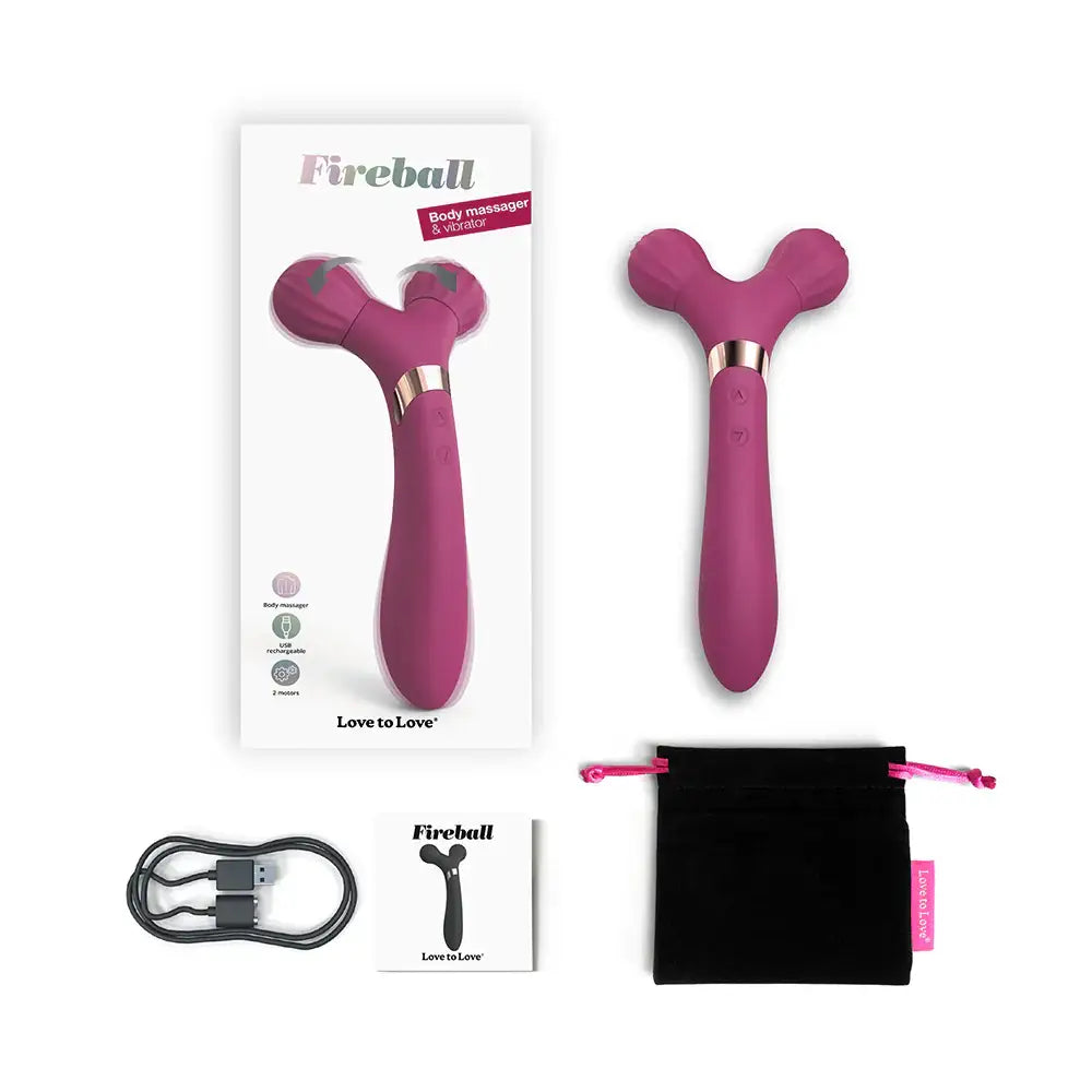 Fireball Forked Vibrator