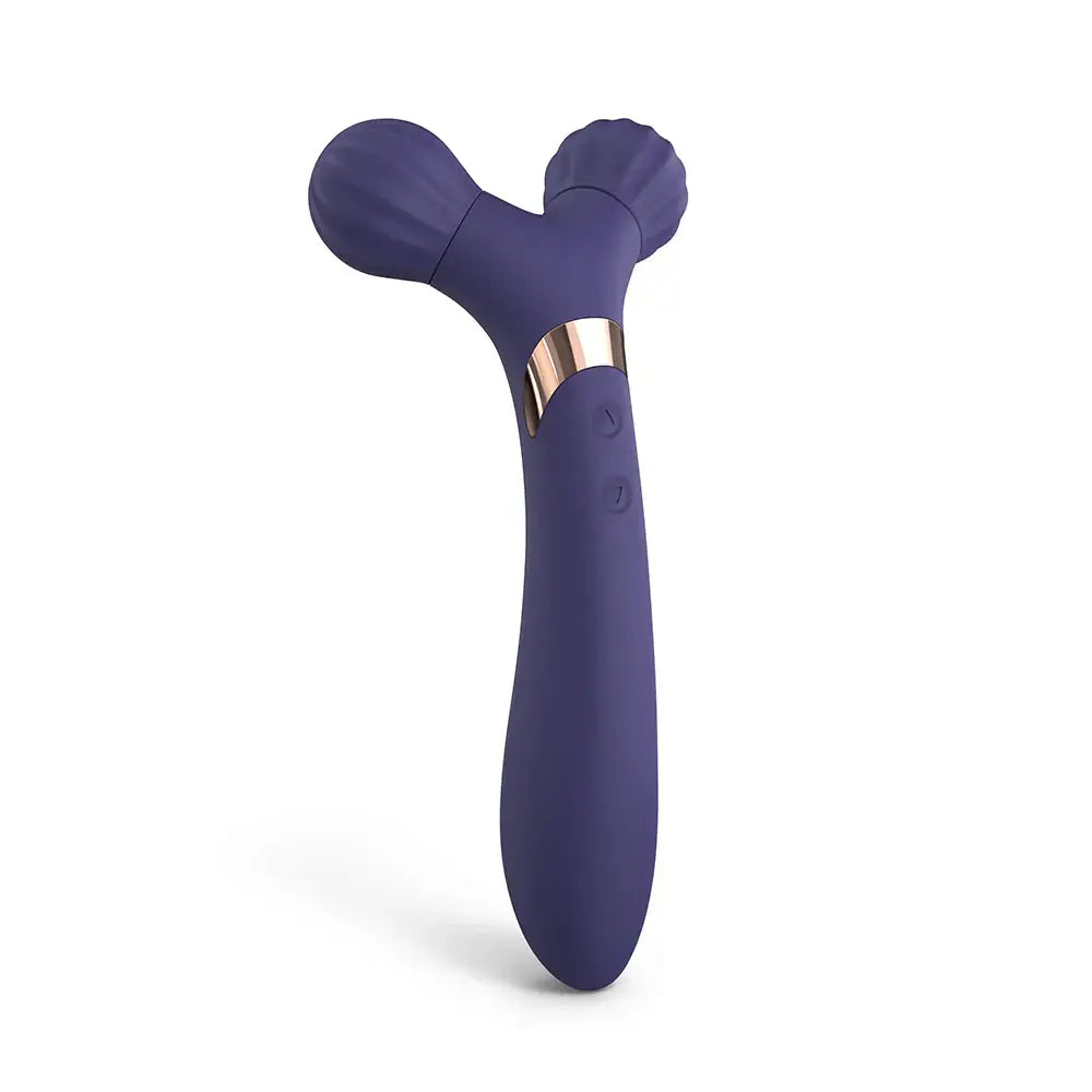 Fireball Forked Vibrator - Indigo