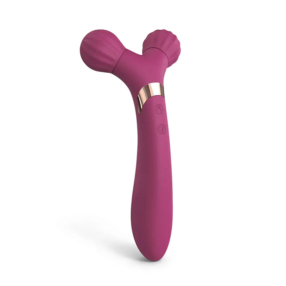 Fireball Forked Vibrator - Purple