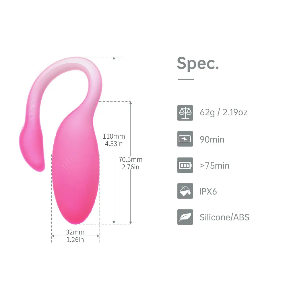 Flamingo Max App-Enabled Wearable Vibrator