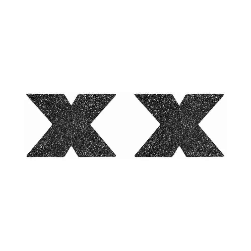 Bijoux Indiscrets Flash Pasties Black Cross - Rolik®