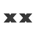 Bijoux Indiscrets Flash Pasties Black Cross - Rolik®