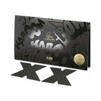 Flash Reusable Glitter Pasties Black Cross