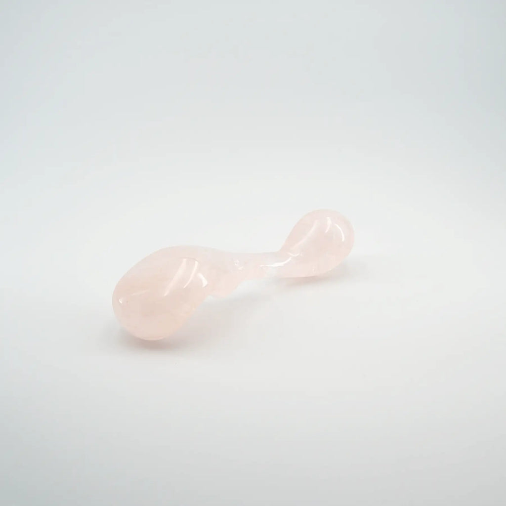 Fleur Rose Quartz Wand / 7’’ Curved Bulbous