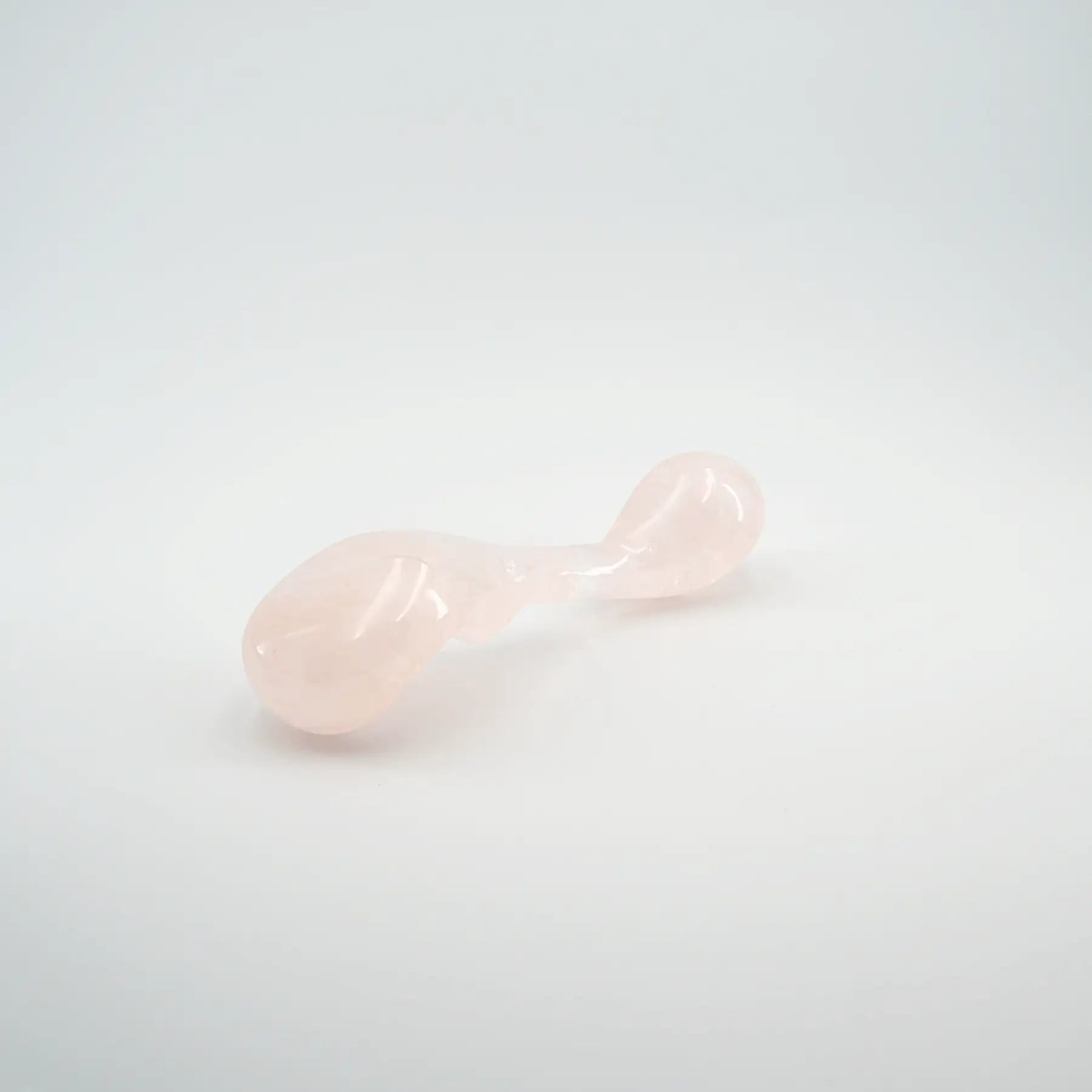 Fleur Rose Quartz Wand / 7’’ Curved Bulbous