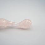 Fleur Rose Quartz Wand / 7’’ Curved Bulbous