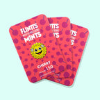 Flintts Mints 3-Packs - Combat Dry Mouth! - Cherry F Strength 150 - Enhancers