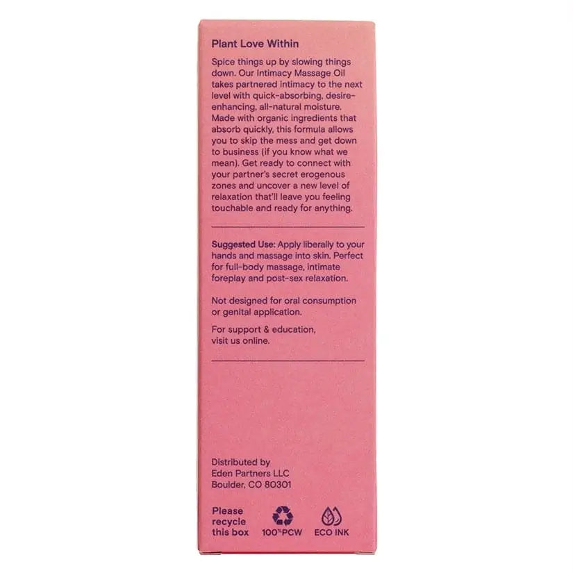 Foria® Intimacy Massage Oil with Organic Botanicals - Rolik®
