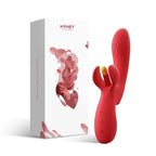 Honey Play Box Fortexa Flapping Clit & G-Spot App-Enabled Vibrator Red Rolik®