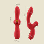 Honey Play Box Fortexa Flapping Clit & G-Spot App-Enabled Vibrator Red Rolik®