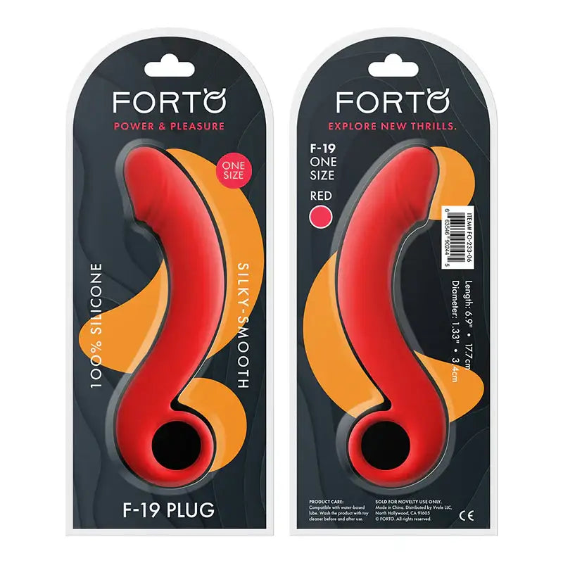 Forto F - 19 Silicone Anal Plug - Rolik®
