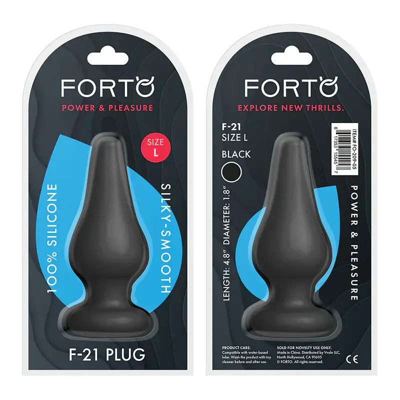 Forto F - 21 Silicone Butt Plug