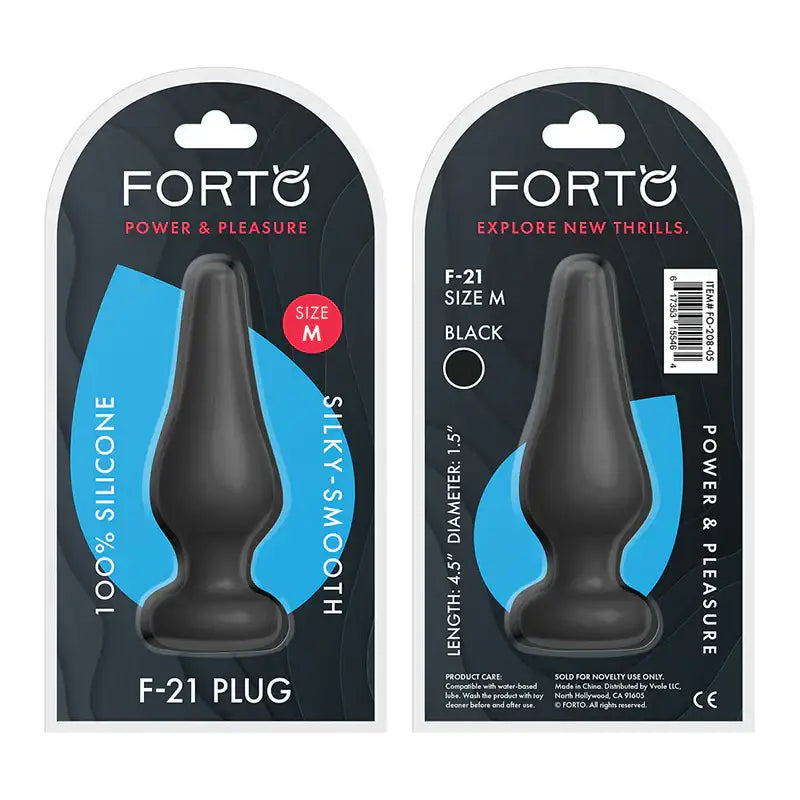 Forto F - 21 Silicone Butt Plug