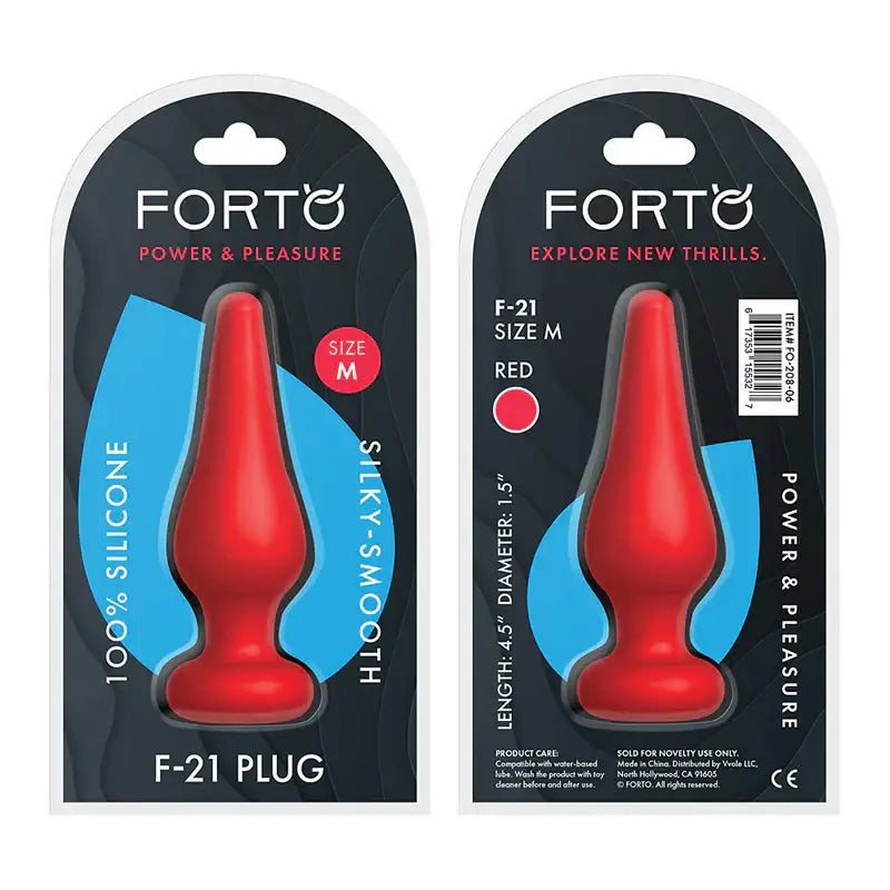 Forto F - 21 Silicone Butt Plug