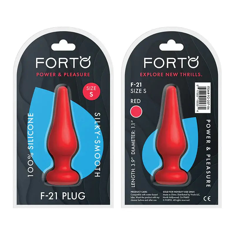 Forto F - 21 Silicone Butt Plug