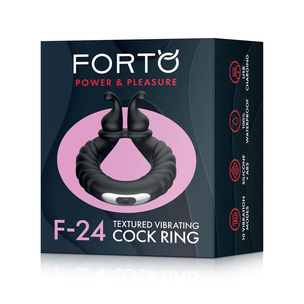 Forto F - 24 Textured Vibrating C - Ring - Rolik®