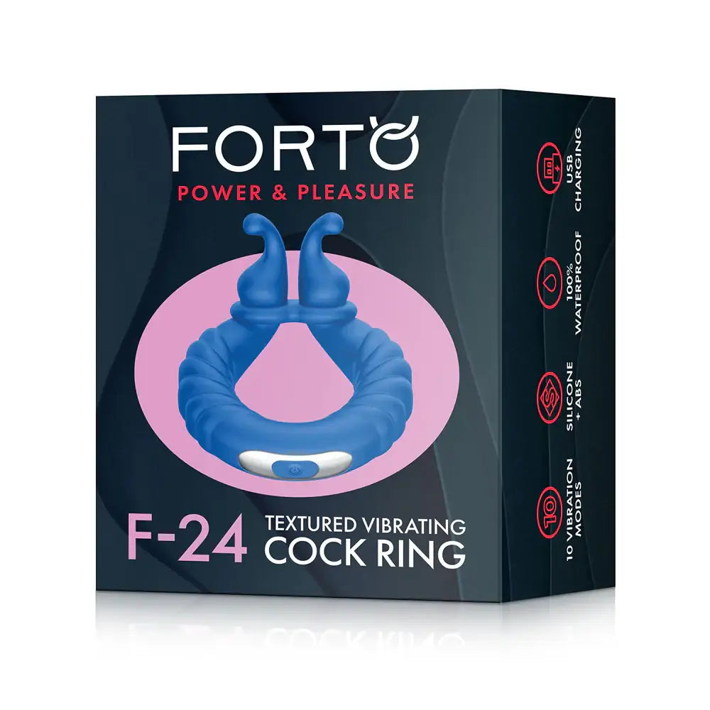 Forto F - 24 Textured Vibrating C - Ring - Rolik®
