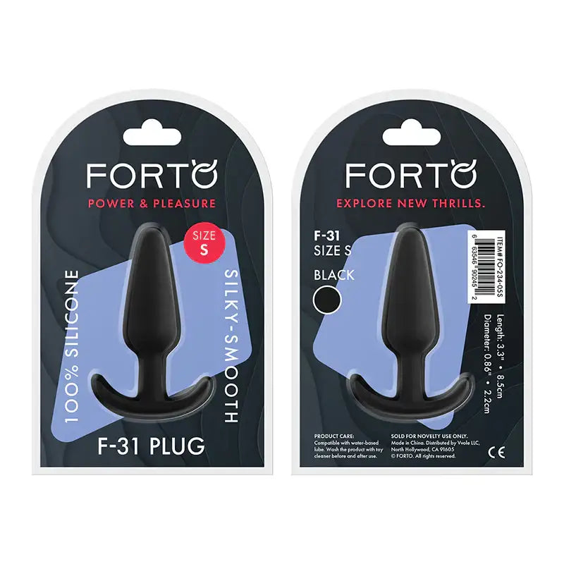 Forto F - 31 Silicone Butt Plug - Rolik®