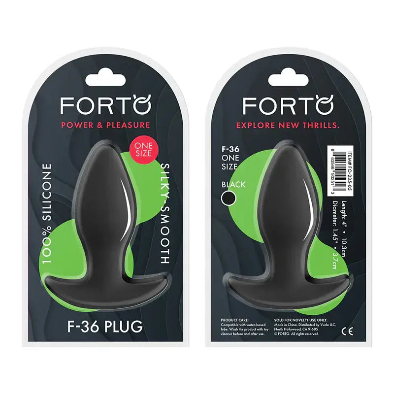 Forto F - 36 Silicone T Butt Plug - Rolik®