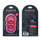 Forto F - 61 3 - Piece Silicone C - Ring - Rolik®