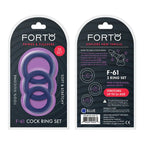 Forto F - 61 3 - Piece Silicone C - Ring - Rolik®