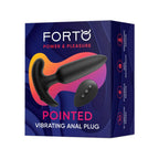 Forto Pointed Vibrating Remote Anal Plug - Rolik®