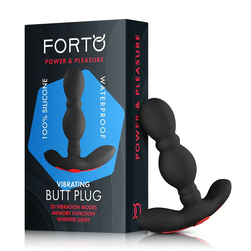 Forto Vibrating Anal Plug - Rolik®