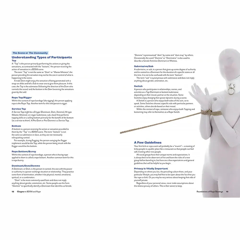 Foundations of Rope Bondage - Books