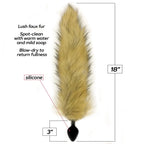 Foxy Fox Tail Silicone Butt Plug - Butt Plug
