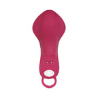 Frisky Finger Rechargeable Bullet Vibrator - Red