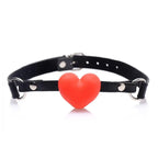 Frisky™ Heart Beat Silicone Heart - Shaped Mouth Gag - Rolik®