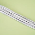 Fuji White Collection Braided Cat O’ Nine Tails Flogger