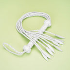 Fuji White Collection Braided Cat O’ Nine Tails Flogger