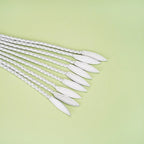 Fuji White Collection Braided Cat O’ Nine Tails Flogger