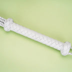 Fuji White Collection Braided Cat O’ Nine Tails Flogger