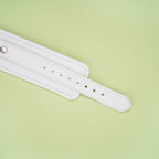 Fuji White Collection Leather Ankle Cuffs - Restraints