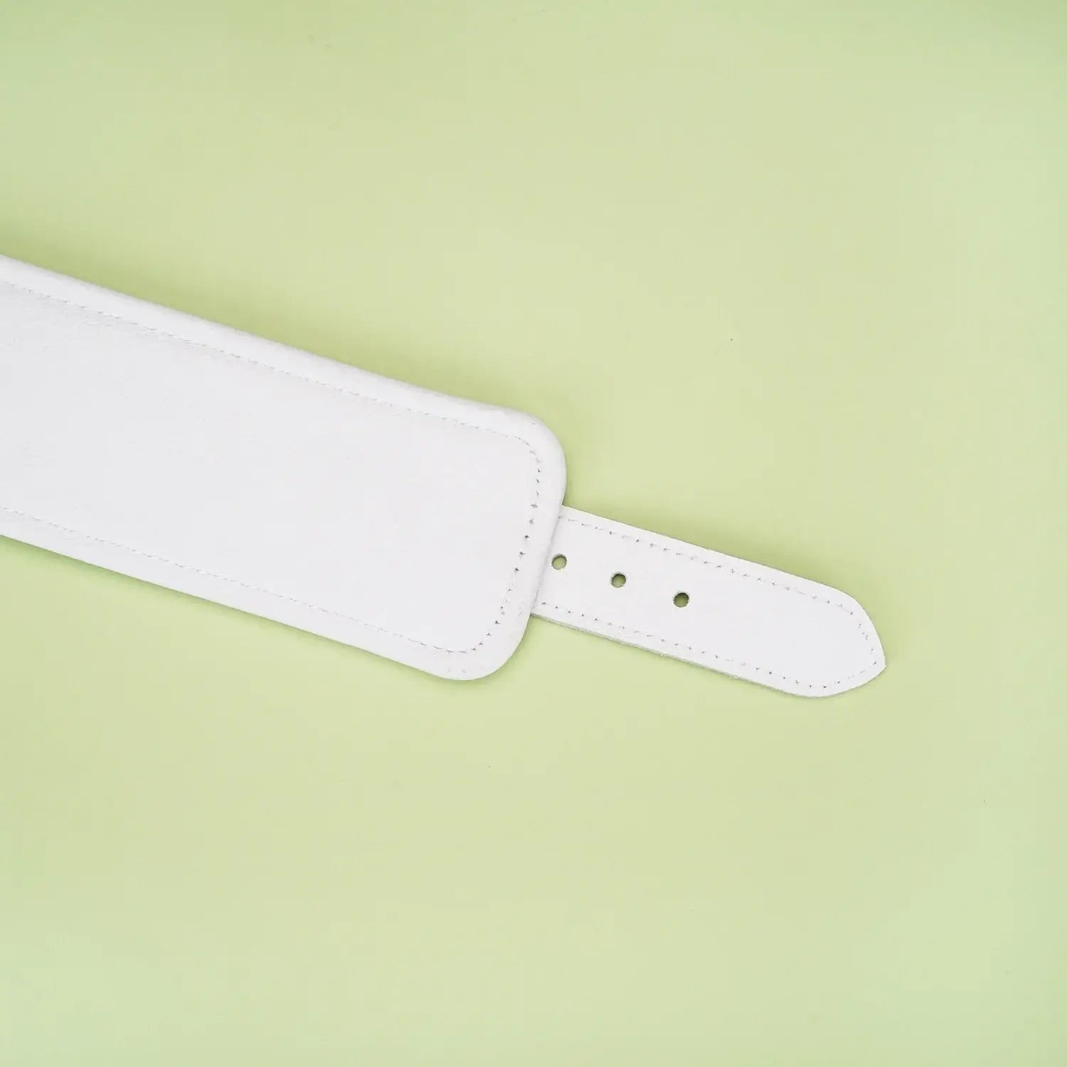 Fuji White Collection Leather Ankle Cuffs - Restraints