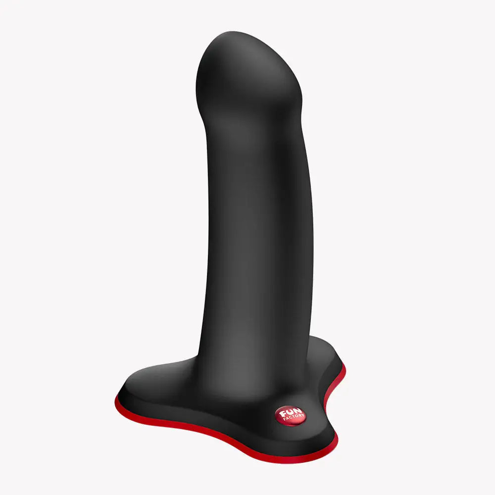 Fun Factory FUN FACTORY Amor G-Spot Dildo - Curved Silicone with Suction Cup Black