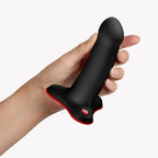 Fun Factory FUN FACTORY Amor G-Spot Dildo - Curved Silicone with Suction Cup Black