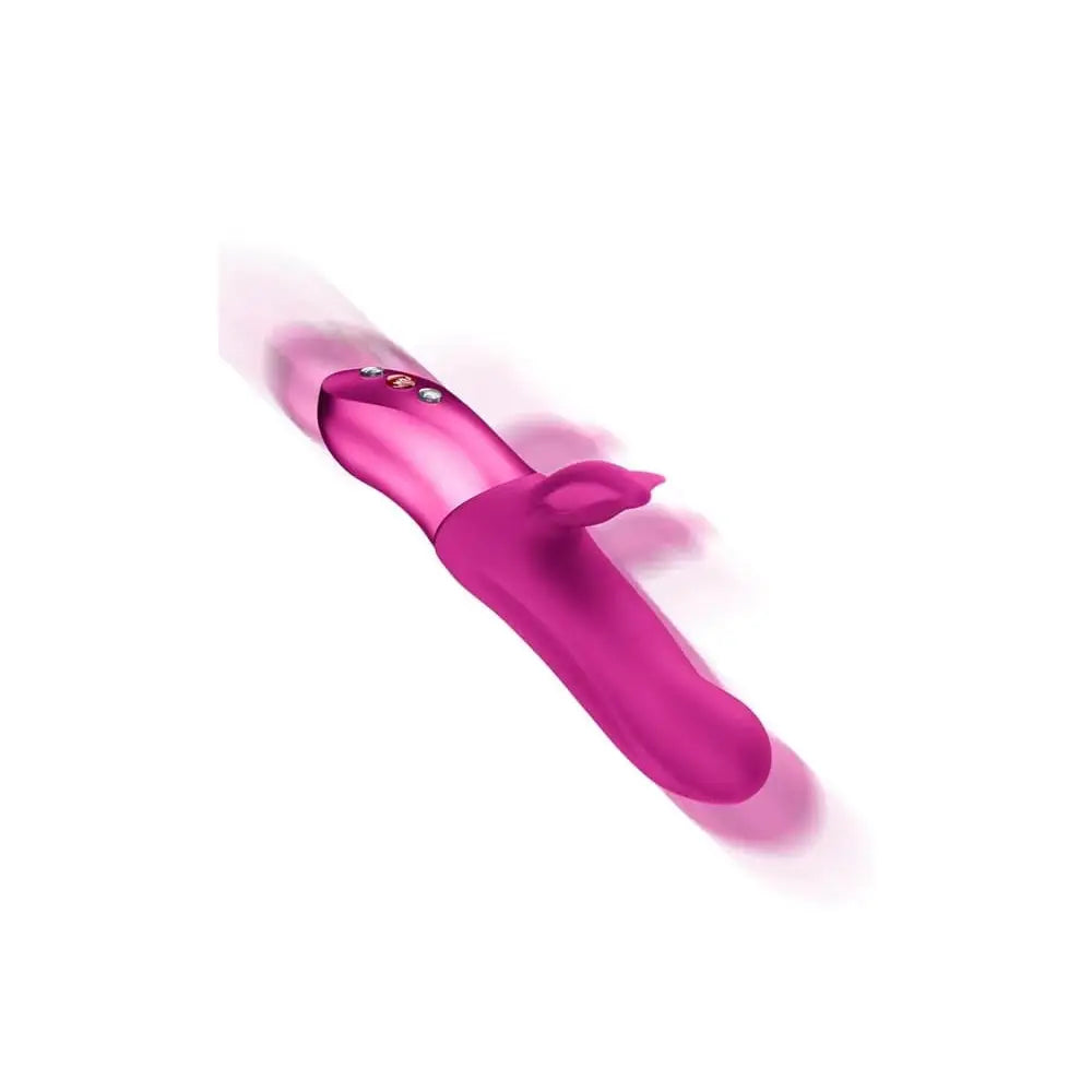Fun Factory Bi Stronic Fusion - Dual Thrusting Rabbit Vibrator Magenta