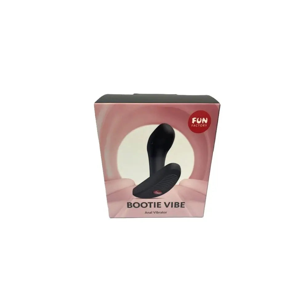 Fun Factory Bootie Vibe - Rechargeable Vibrating Anal Plug Black