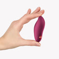 Fun Factory FUN FACTORY Charme Bullet Vibrator - Waterproof Rechargeable Clitoral Vibe Burgundy