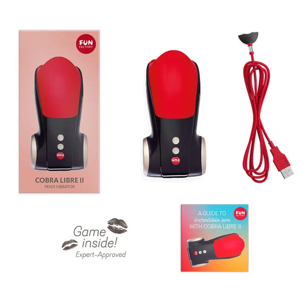 Fun Factory Cobra Libre II Vibrating Head Masturbator - Rolik®