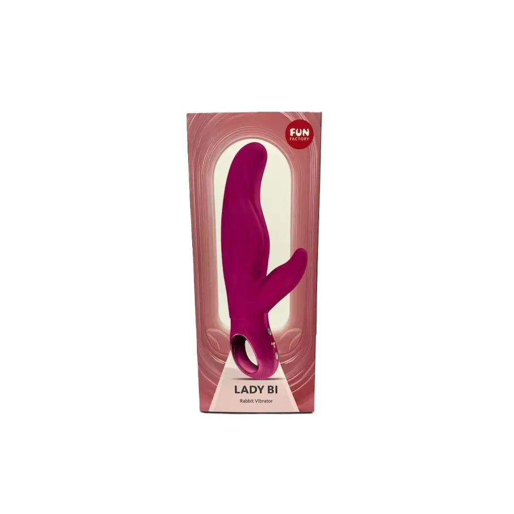 Fun Factory Lady Bi - Dual Motor A-Spot & Clitoral Rabbit Vibrator Magenta