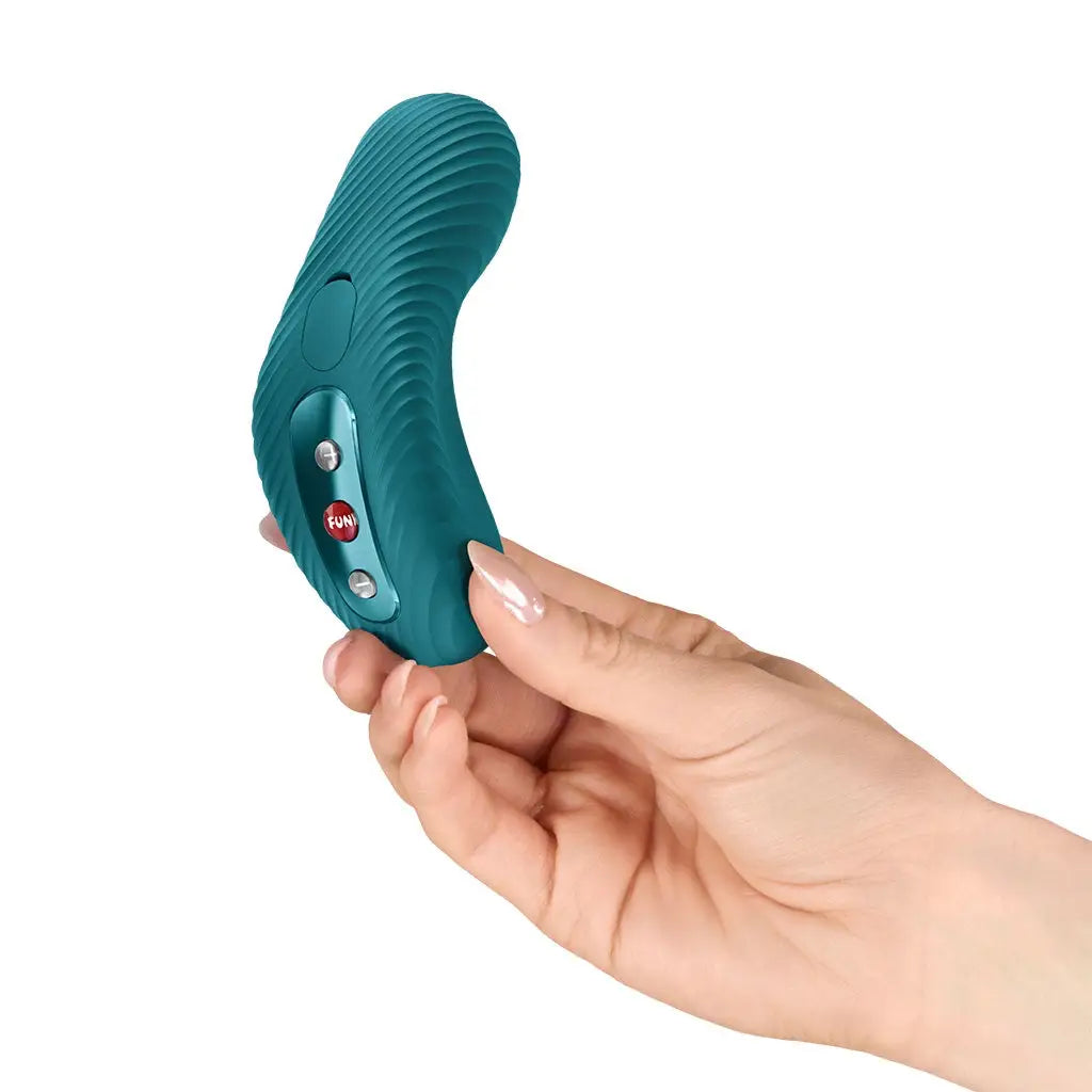 Fun Factory LAYA III Rechargeable Lay-On Vibrator Teal
