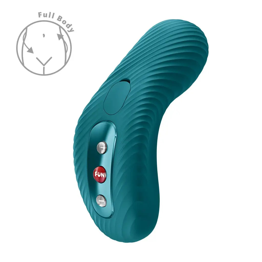 Fun Factory LAYA III Rechargeable Lay-On Vibrator Teal