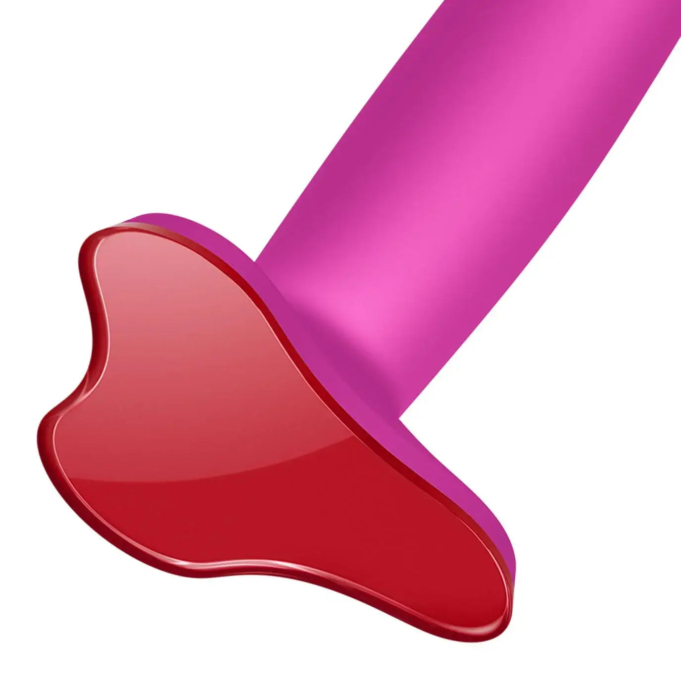 Fun Factory Limba Flex Medium Bendable Dildo - Flexible Silicone G-Spot & P-Spot Massager Magenta