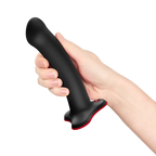 Fun Factory Magnum G-Spot Dildo - 7.2’’ Silicone Strap-On Compatible Black